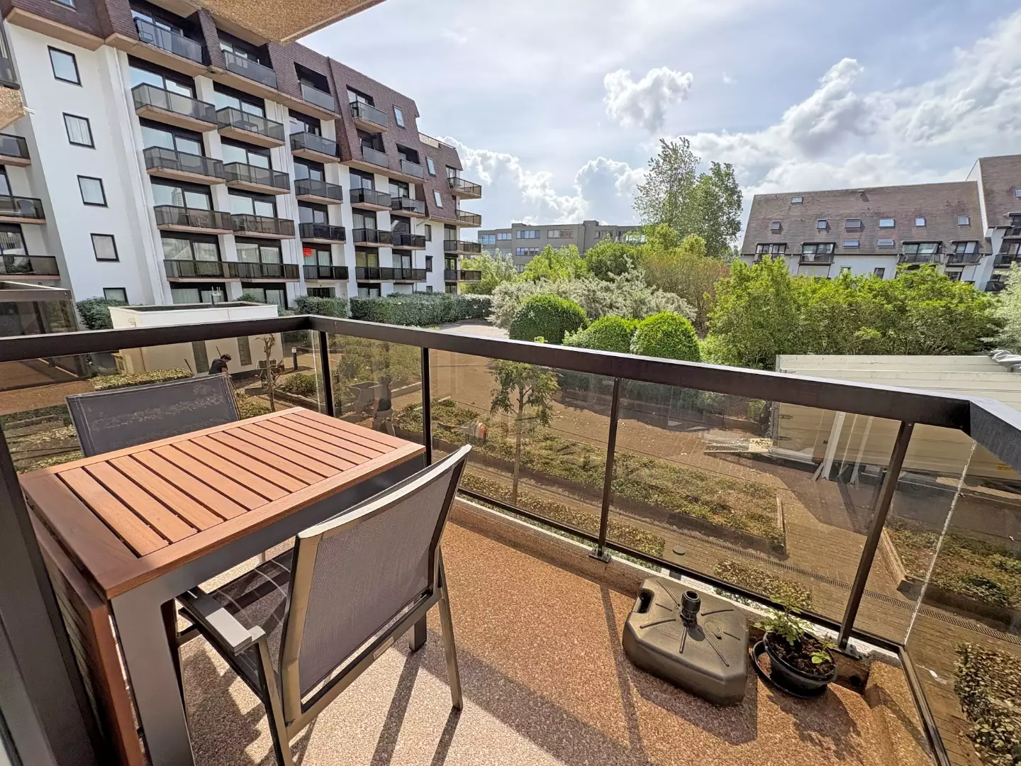 Zongericht appartement nabij natuurgebied.