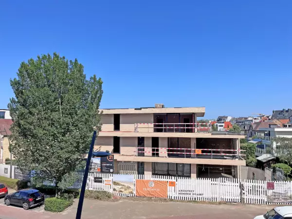Nieuwbouw appartement in het centrum van Koksijde.