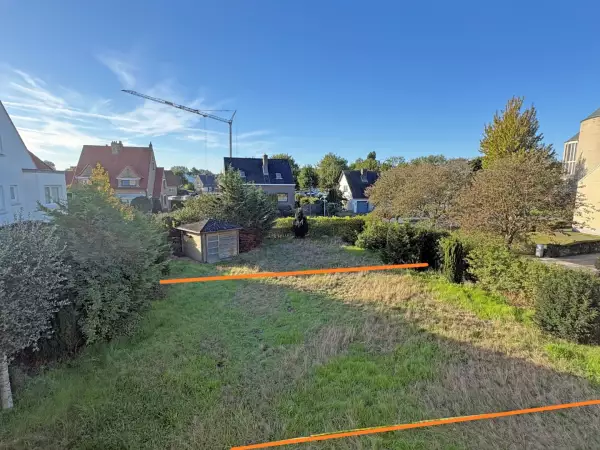 Bouwgrond te koop te Koksijde.