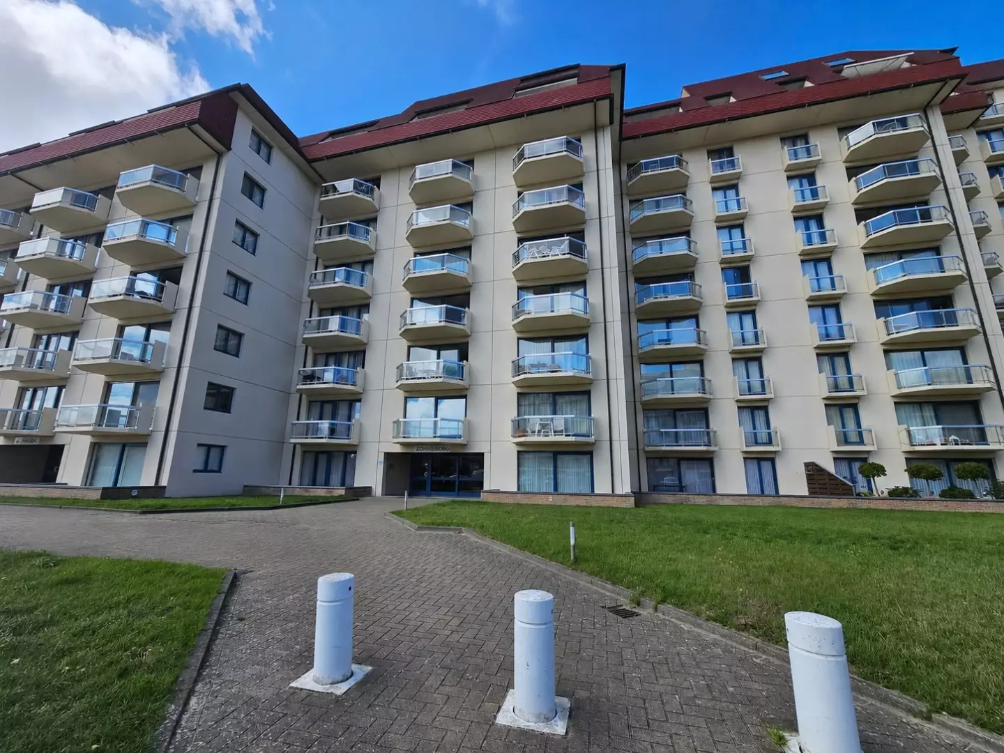 Appartement de type traversant avec deux terrasses à Nieuport-Bains